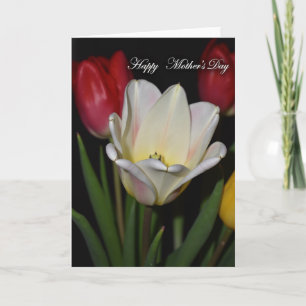 Floral Mothers Day Portrait Card