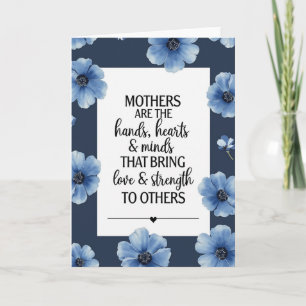 Floral Mothers Day Quote Card