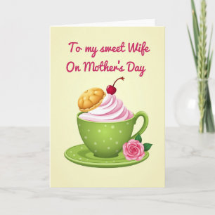 Floral Mothers Day Vessel Card