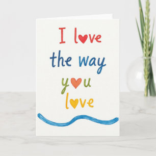 Floral Mothers Love You Card