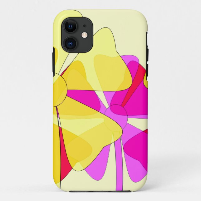 Floral Motif Case-Mate iPhone Case (Back)