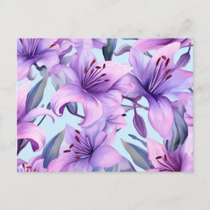 Floral Motifs Postcard