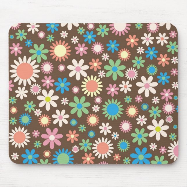 Floral Mouse Pad (Front)