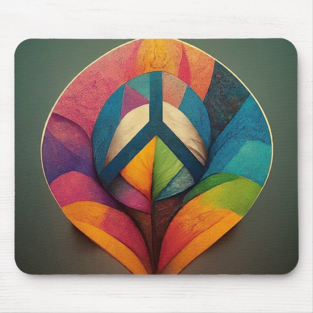 Floral Mouse Pad (Front)