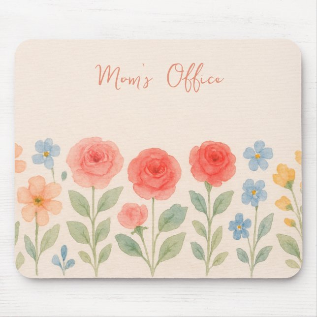 Floral Mousepad (Front)