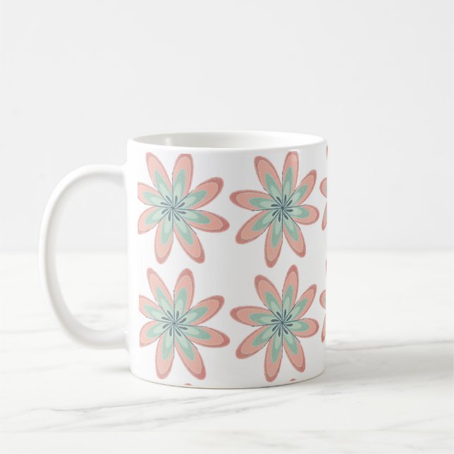 Floral mug (Left)