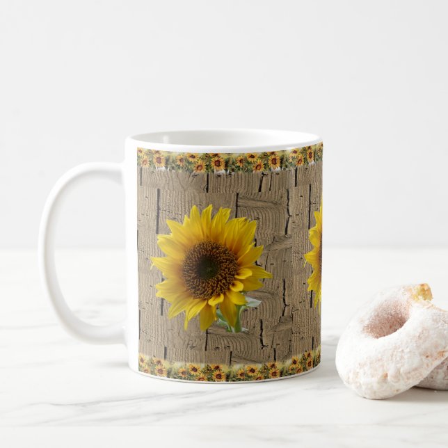 Floral Mug (With Donut)