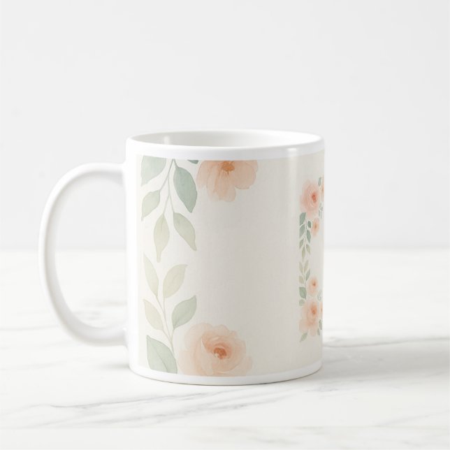Floral Mug (Left)