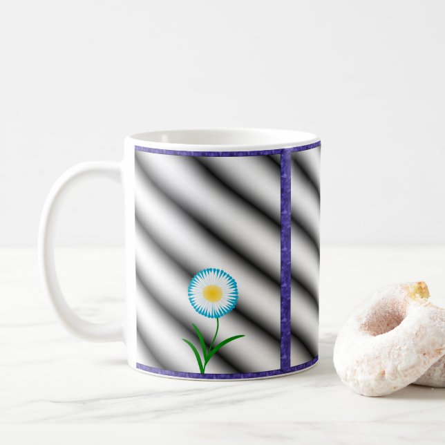 Floral Mug (With Donut)