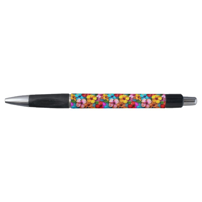 Floral Multicolored Flowers Pattern-36355 (Front)