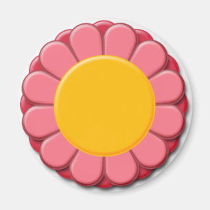 Floral Mum Design Magnet