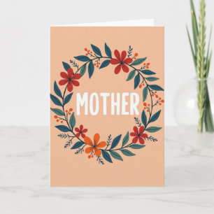 Floral Mum Love Card