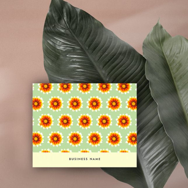 Floral Mustard Yellow Small Business Order Insert (Creator Uploaded)