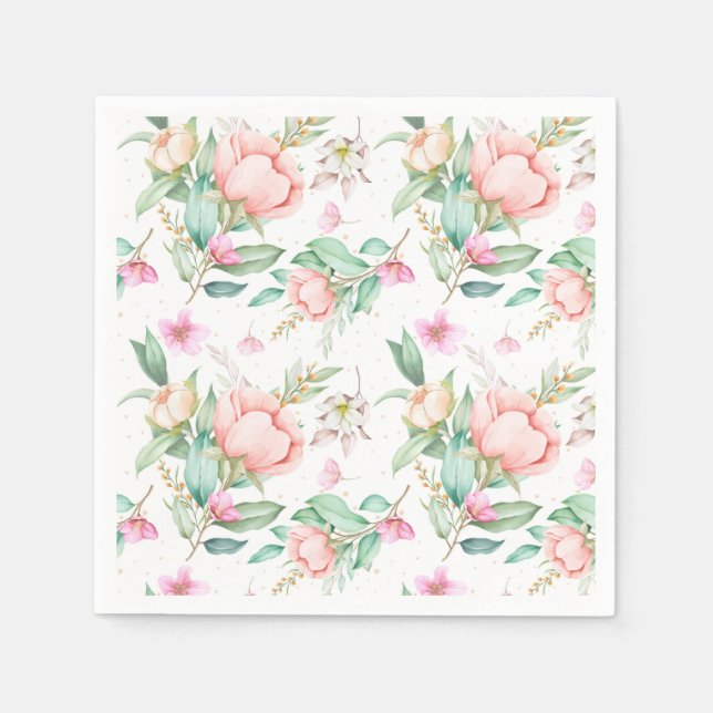 Floral Napkin (Front)