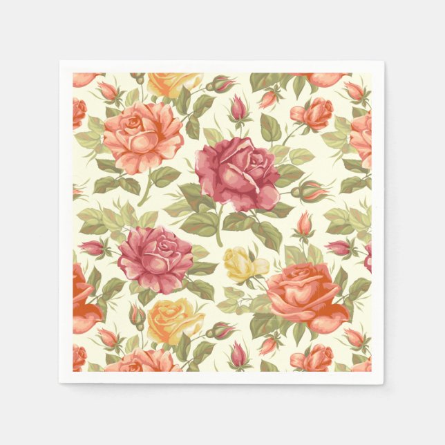 Floral Napkin (Front)