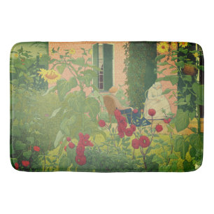 Floral Netherlands Art - Ferdinand Hart Nibbrig Bath Mat
