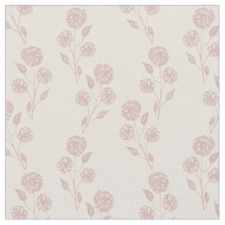 Floral Neutral Fabric