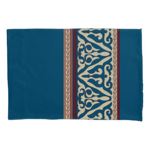 Floral nomadic Central Asian Pillowcase
