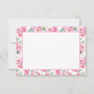 Floral Note Card