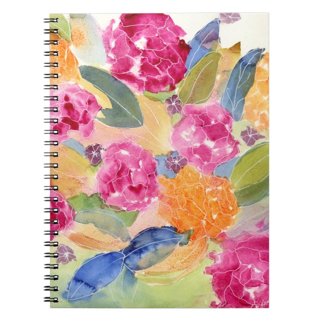 Floral notebook (Front)