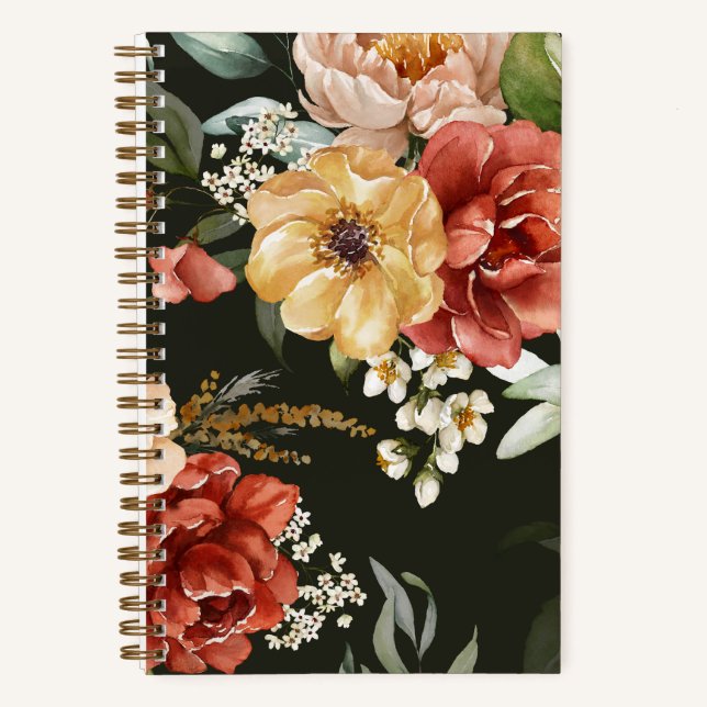 Floral Notebook (Front)