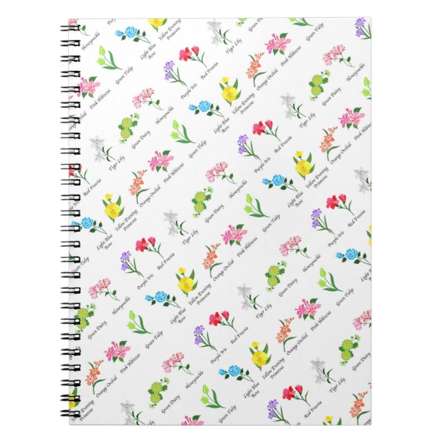 Floral Notebook (Front)