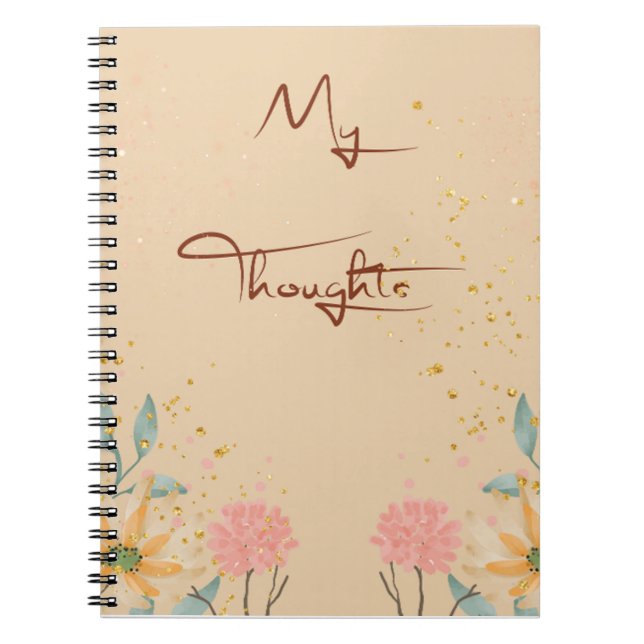 Floral Notebook (Front)