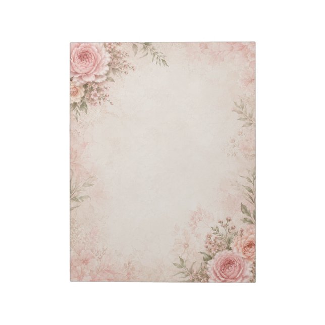 Floral Notepad (Rotated)