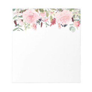 Floral Notepad
