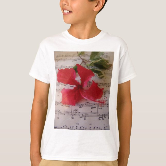 Floral Notes T-Shirt (Front)