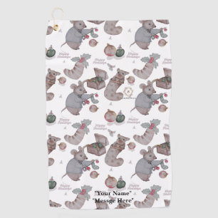 Floral Nursery print towel