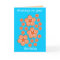 Floral Orange birthday cards