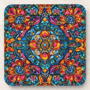 Floral Ornament Coaster