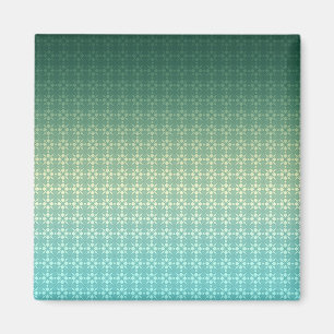 Floral ornament, gradient magnet