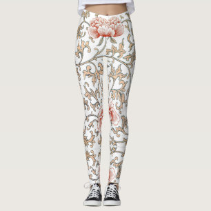 Floral Ornament Prints by Owen Jones Poster Leggings