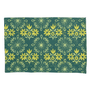 Floral ornament, seamless elegant pattern. pillowcase