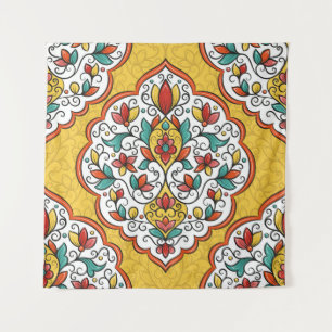 Floral Ornament: Turkish Indian Motifs. Tapestry