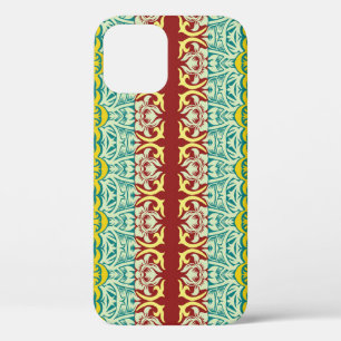 Floral Ornamental: Seamless Vintage Design iPhone 12 Case
