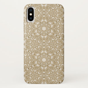 Floral ornate background iPhone x case