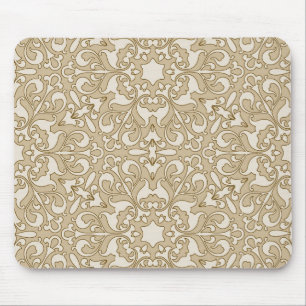 Floral ornate background mouse pad