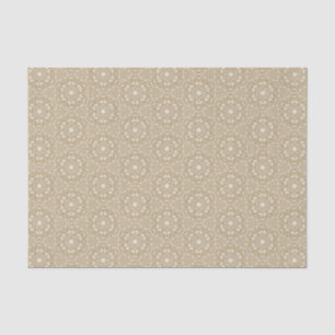 Floral ornate background tissue paper