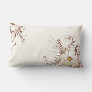 Floral Outdoor Accent Pillow