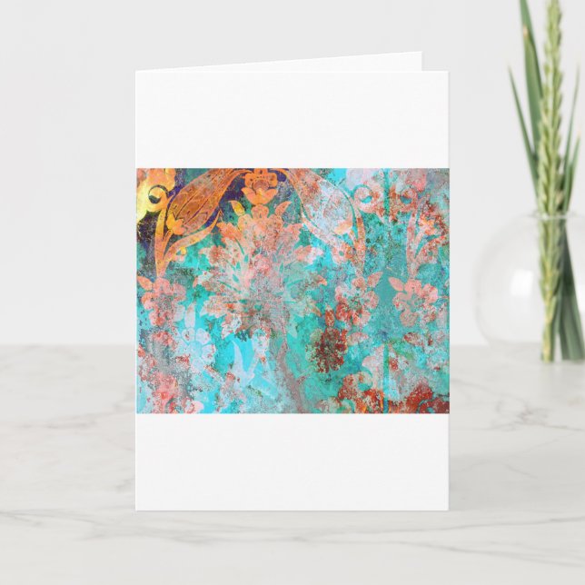 Floral Painting Card (Front)