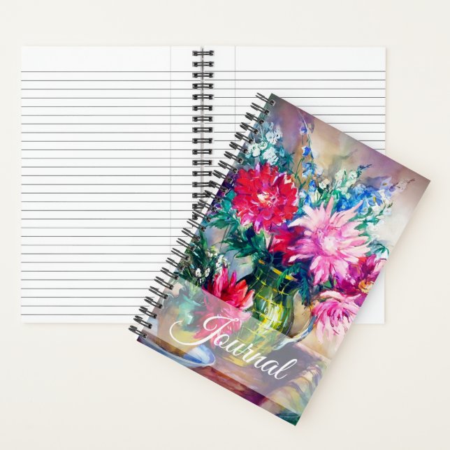 Floral painting  journal (Inside)