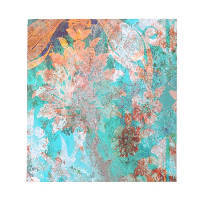 Floral Painting Notepad (Front)