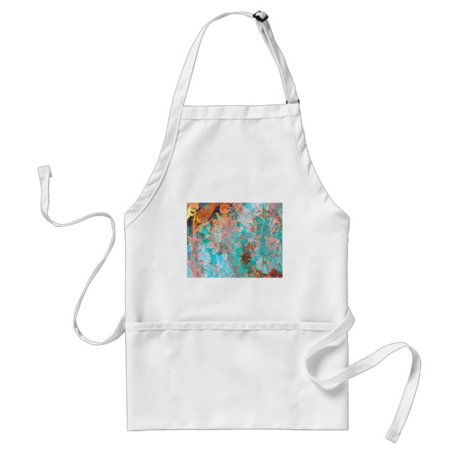 Floral Painting Standard Apron (Front)