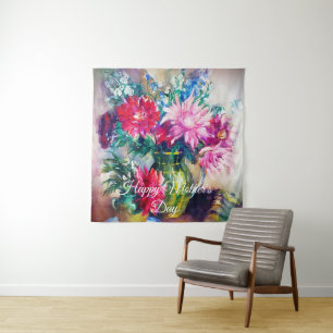 Floral painting  tapestry