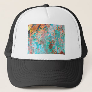 Floral Painting Trucker Hat