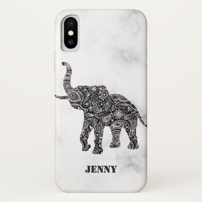 Floral Paisley Case-Mate iPhone Case (Back)