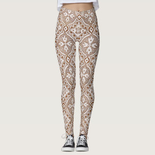 Floral Paisley Leggings
